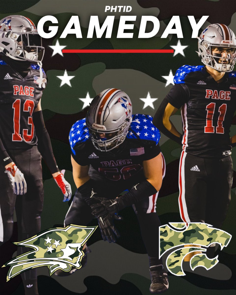 wcsPHSathletics's tweet image. GAMEDAY at HOME versus Centennial. It's a CAMO out. Purchase tickets on GoFan.Co or at the gate for $10. NO Athletic Season passes will be accepted. Kickoff at 7 PM.