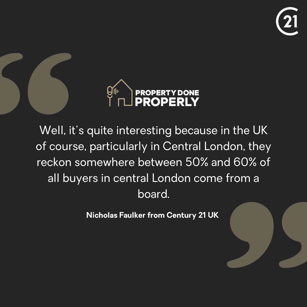 Have you caught up on episode 3 of Property Done Properly? 

Hosted by Andrew Gibbs who this week is speaking to Nicholas A Faulkner, property entrepreneur and managing director of Century 21 UK. 

Listen/watch here:
📹 youtu.be/fCcSUiOZETs
🎙open.spotify.com/episode/4Qh4hJ…