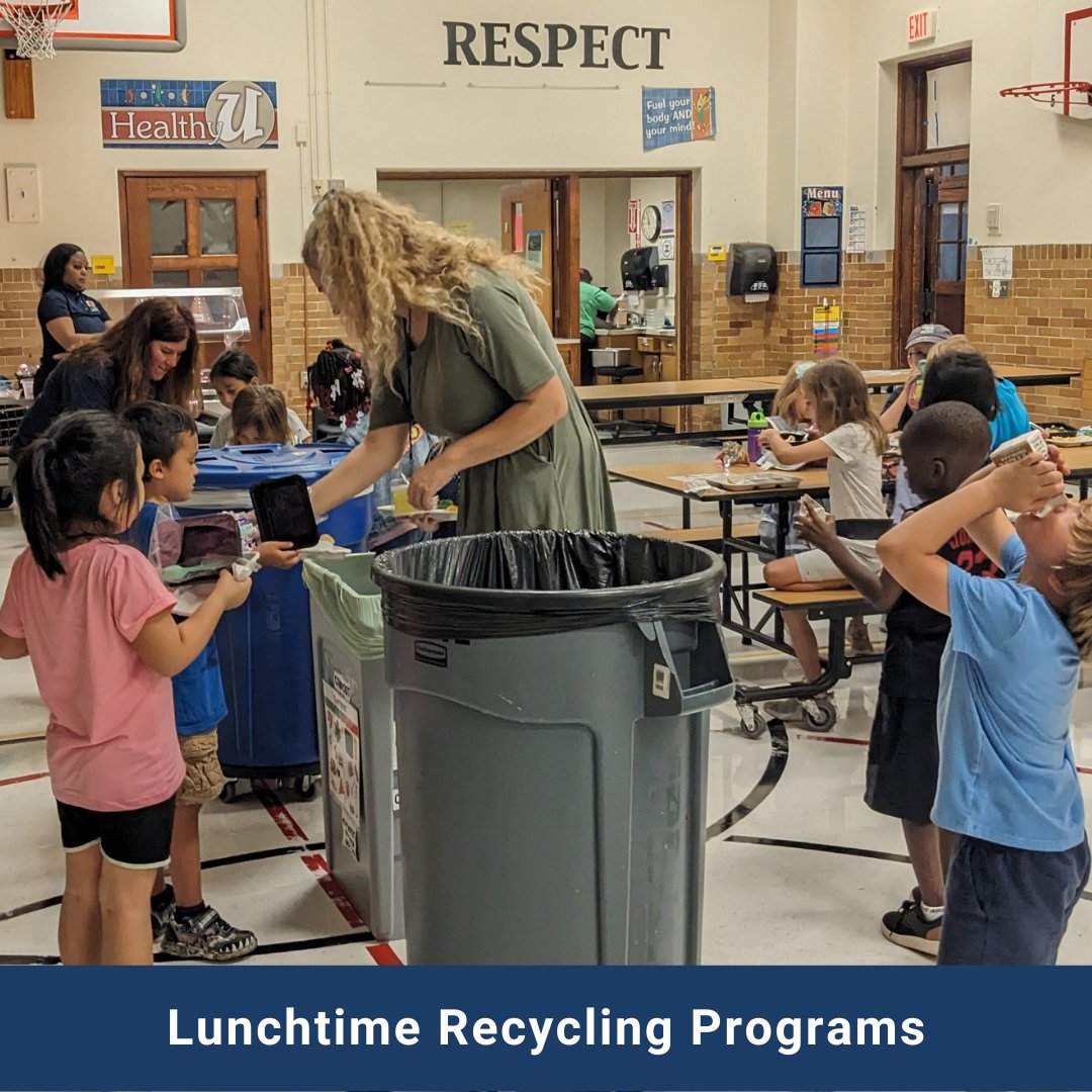 With the start of the school year, we're hard at work partnering with <a href="/mmsdschools/">Madison Schools (WI)</a> on implementing lunchtime recycling programs. Cartons are the most recyclable item from school lunch. We anticipate 500,000+ cartons from this program will be recycled annually by 7,000 students.