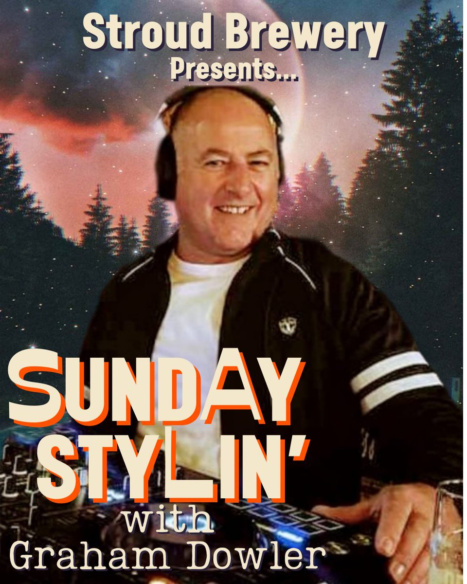 🎉 Join us this Sunday for a groovy time with our local legend, Graham Dowler! 🎶🕺
🔥 Expect an eclectic mix of house, funk, disco and R&amp;B.
📅 Sunday 19th, 3-6pm
Don't miss out on the Sunday Stylin' vibes! See you there! 🍻✨ #SundayStylin #stroud #stroudbrewery #livemusic