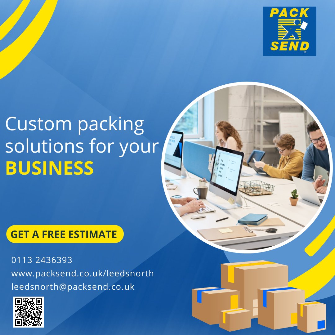 PackSendLeeds's tweet photo. 📦 PACK &amp; SEND: Your go-to for fast, reliable, and cost-effective shipping tailored for legal, accounting, finance, and consulting. Streamline operations and boost customer service. Learn more:  https://t.co/8xBPsfj4zm #shipping #businessboost https://t.co/ddJJg2lQjc