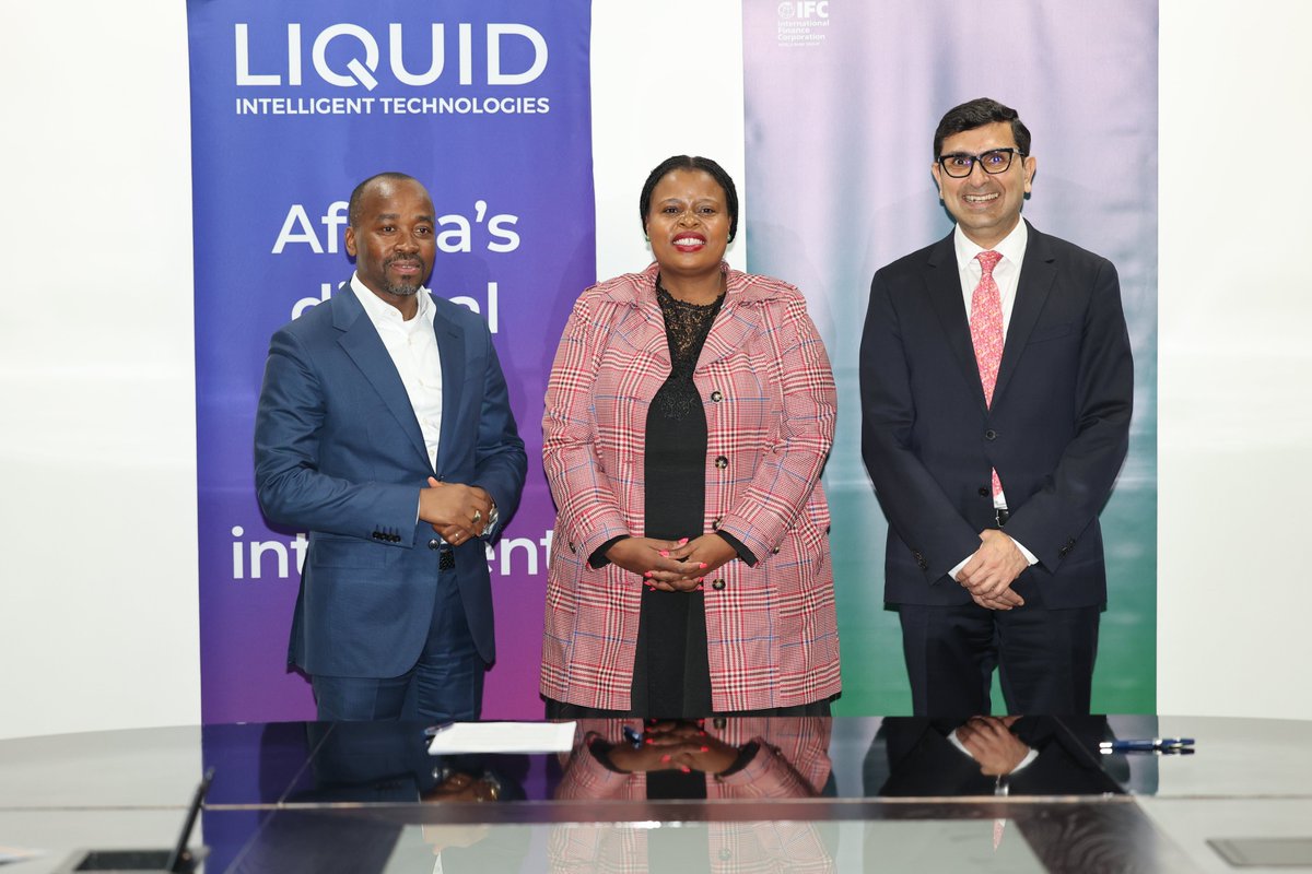 📲Exciting news! @IFC_org has partnered with @LiquidInTech to expand #BroadbandAccess in the Eastern Cape, #SouthAfrica. This partnership will help close the #DigitalDivide by expanding #DigitalConnectivity to homes, schools, clinics, fire departments & more.