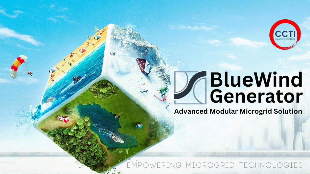 CCTI_Romania's tweet photo. π¬οΈπ§ Innovation Spotlight: BlueWind Generator
Energy and water solutions for a sustainable future! Explore the power of wind, solar, and innovation with BlueWind Generator, an advanced modular microgrid solution. ππ πβ¨
#BlueWindGenerator #RenewableEnergy #MicrogridInnovation https://t.co/ofjDHaVMQX