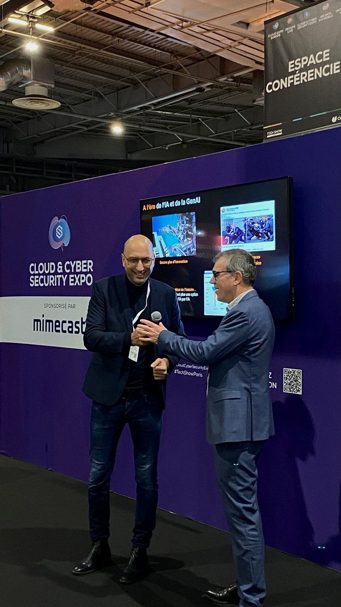 OrangeCyberFR's tweet image. 📷 Retour en images sur la conférence avec notre partenaire @PaloAltoNtwksFR lors du #TechShowParis.

🎤 Nos experts sont revenus sur l’usage de l’IA dans les scénarios d’attaque et comment s&apos;en servir afin d’augmenter nos capacités de détection &amp;amp; remédiation.

#CloudSec #CNAPP
