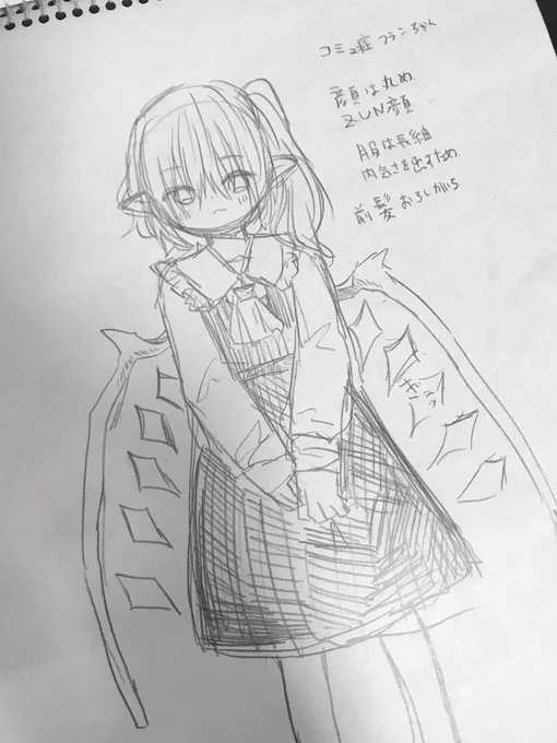 ちょっとしたラフ 