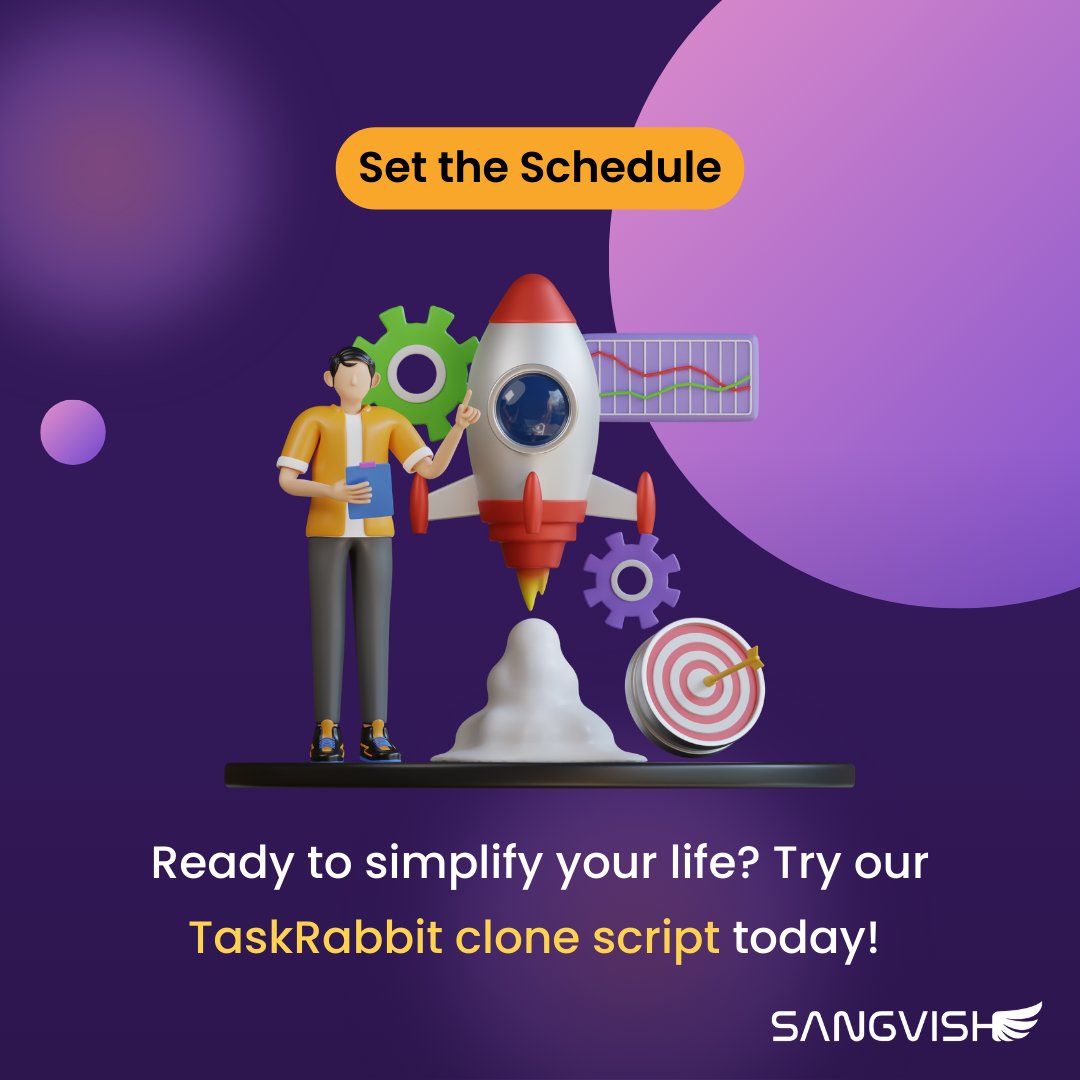 SangVishTech's tweet image. Turning dreams into done! 🌟 Introducing our #TaskRabbitCloneScript, the blueprint for your thriving service marketplace #business.
visit: sangvish.com/taskrabbit-clo…
Schedule Free Live Demo Now: bit.ly/3G1Vk7c
#sangvish #OnDemand #ServiceMarketplace #startups #us #uk