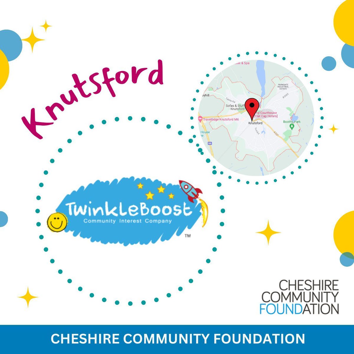 Twinkleboost CIC has secured one of our Knutsford Fund grants! They will equip new parents with the skills they need to support their child’s communication development, without the barrier of cost. Thank you @DelamereDairy and @Pastest for contributing to this grant!