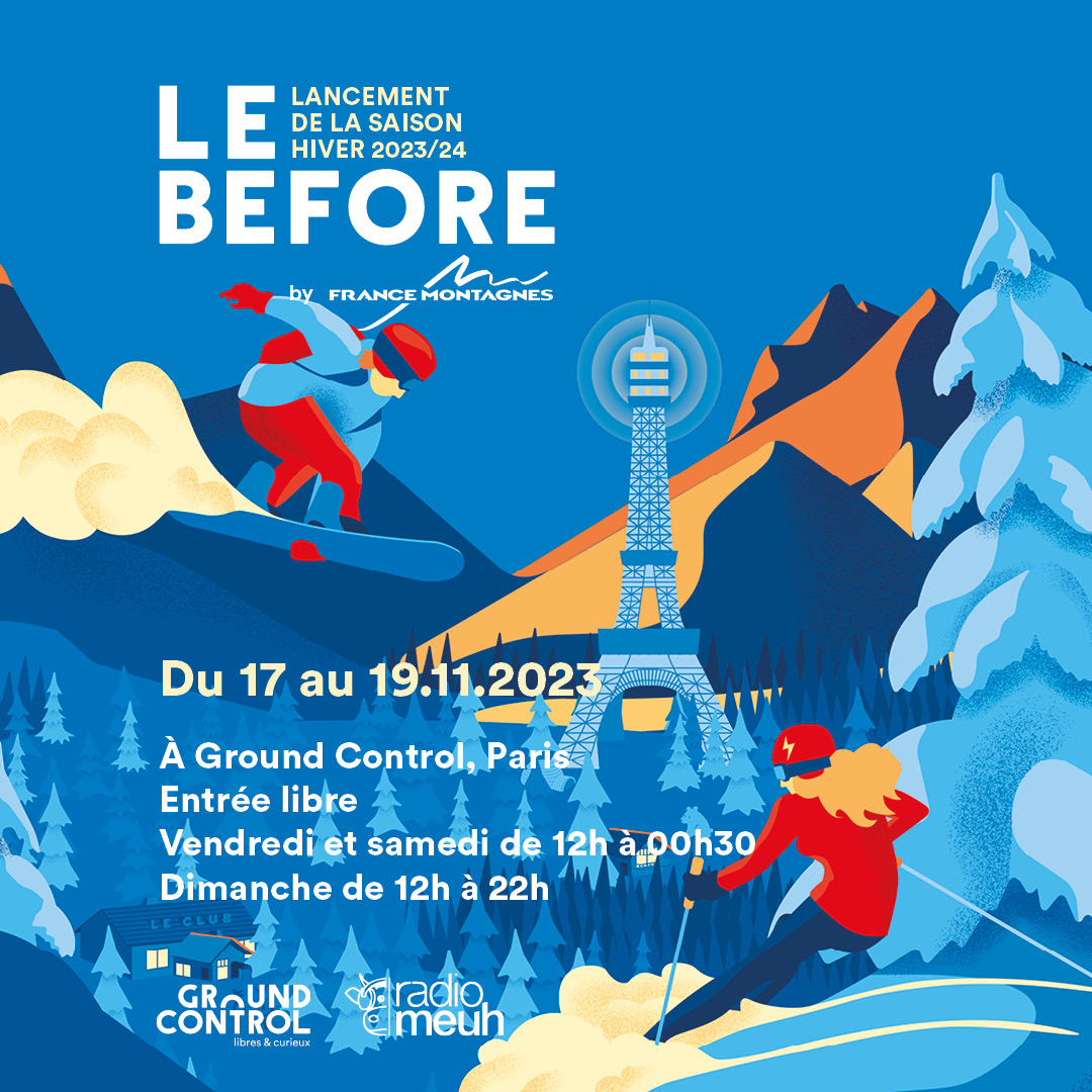 Ca démarre tout à l'heure ! #SavoieMontBlanc sera bien sûr présente au Before by @FranceMontagnes. 3 jours de célébration de la #montagne au Ground Countrol à Paris, afin de marquer le lancement de la saison #hiver. C'est gratuit et ouvert à tous... on vous attend !