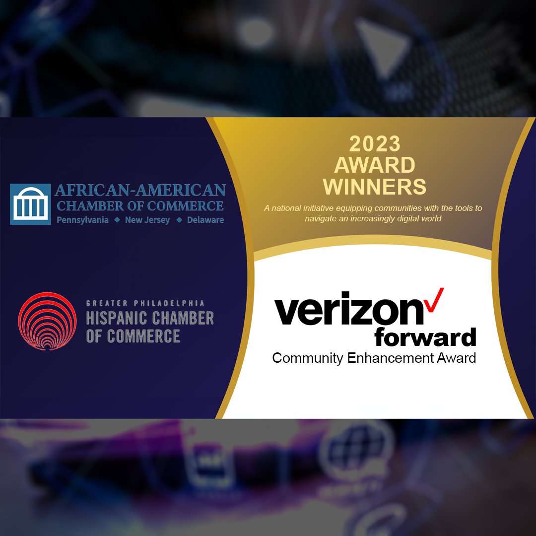 Celebrating Small Business Digital Readiness with Verizon and AACC/GPHCC empower Philadelphia's Black and Latinx entrepreneurs with a $50K grant to bridge the digital divide! #VerizonForward #BridgingTheDigitalDivide #EmpoweringEntrepreneurs #SupportBlackBusinesses #AACC #GPHCC