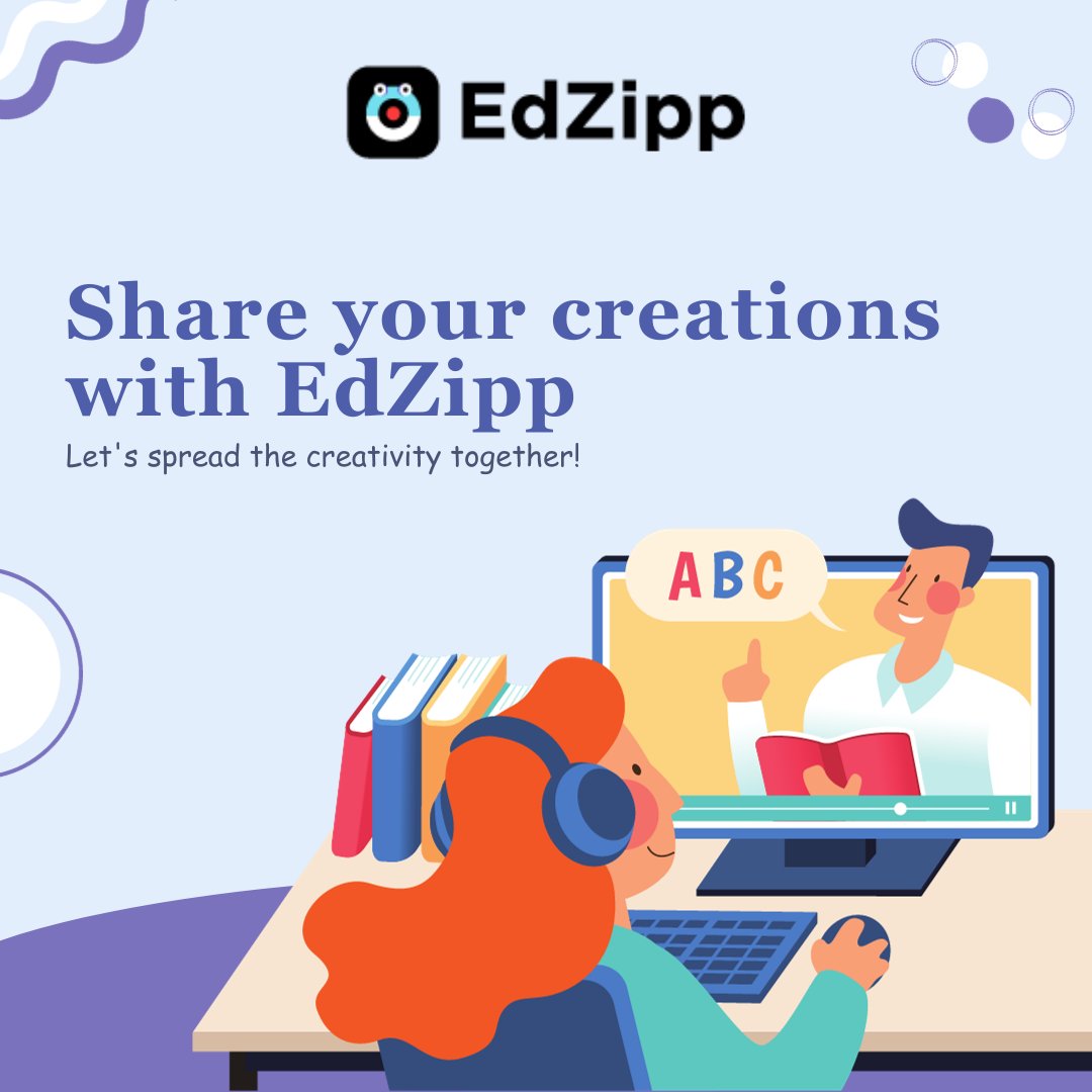 EdZippcom's tweet photo. 🎨 Hey Edzipp creators!

🚀 Share your awesome creations with us! 💫 Create something cool using Edzipp, take a pic, and let's spread the inspiration!

🌈 Let's share your unique touch with the world! 🖌️

#EdZipp #Education #OnlineTeaching #EmpowerStudents #Digitalworld https://t.co/RCLxyJZ0fU