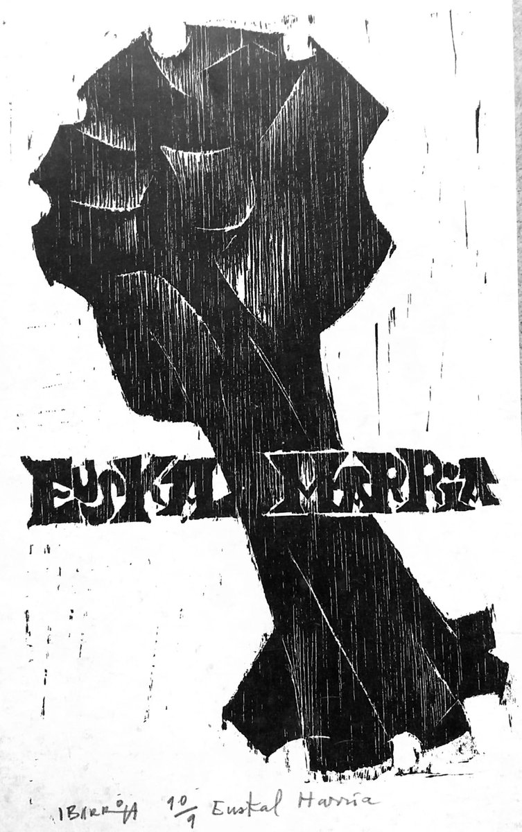 armiarma's tweet photo. EUSKAL HARRIA libururako Agustin #Ibarrola artistak Gabriel #Aresti idazlearentzat sortutako irudiak.
Hiru hauek zentsuratuak izan ziren 1966ko edizioan. https://t.co/MAMJzeDZ21