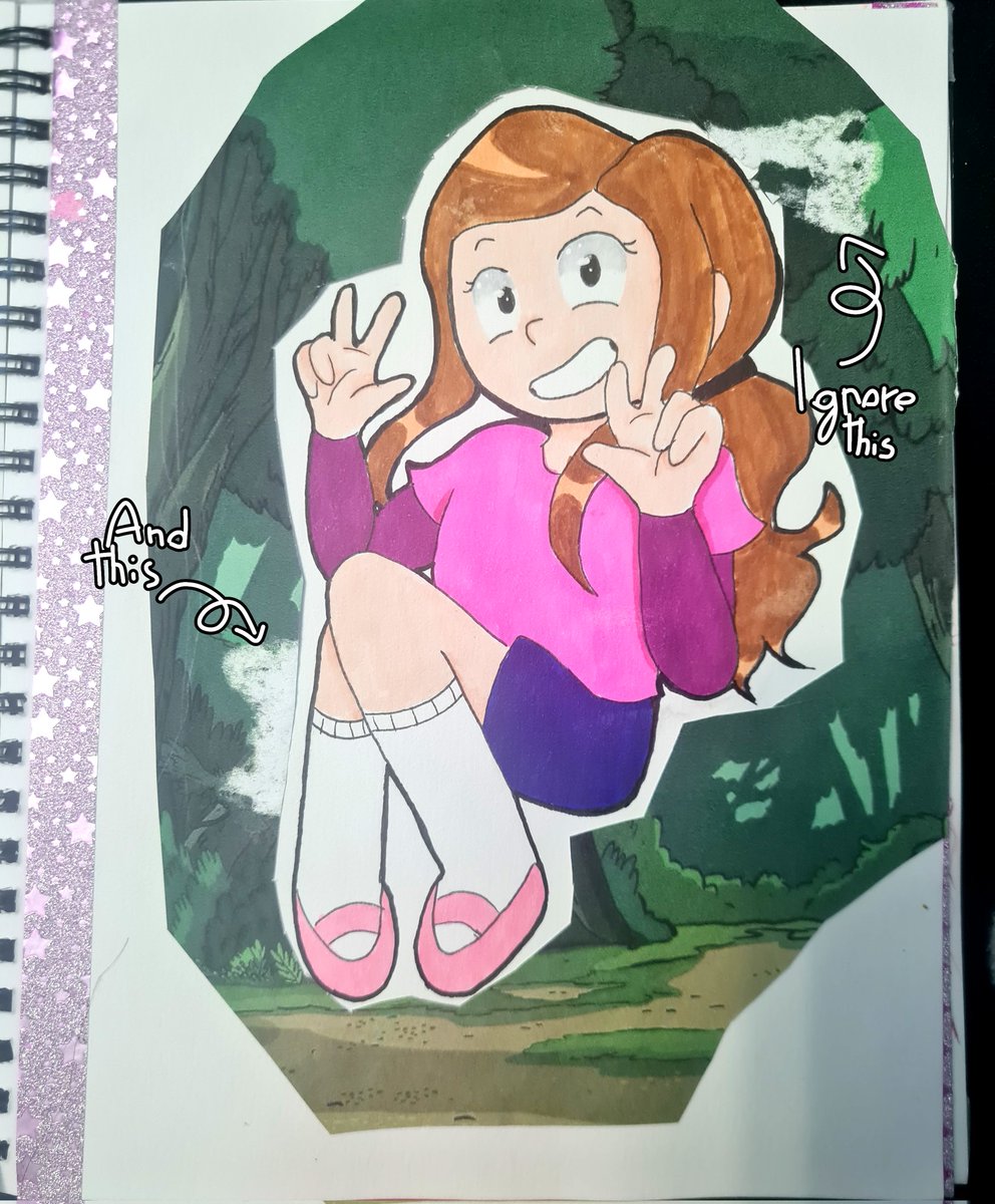 melisa_12708's tweet photo. Day 6 of #cotcweek23 !!
I actually made my creeksona around 2019 but since today the theme's "creeksona" I thought maybe it's the best occasion to show y'all how I remade it this year! Also yeah I made it traditionally this time-
#craigofthecreek
#cotc
#creeksona https://t.co/6hZgMKkwME