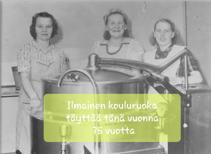 JamsanK's tweet photo. Kouluruoka täyttää tänä vuonna 75 vuotta.  #Jämsä´ssä  teemapäiviä vietetään 23.-24. marraskuuta nostalgisia kouluruokia syöden.

Lue lisää:
https://t.co/f6vyKv42y5 https://t.co/2XhepsgBQo