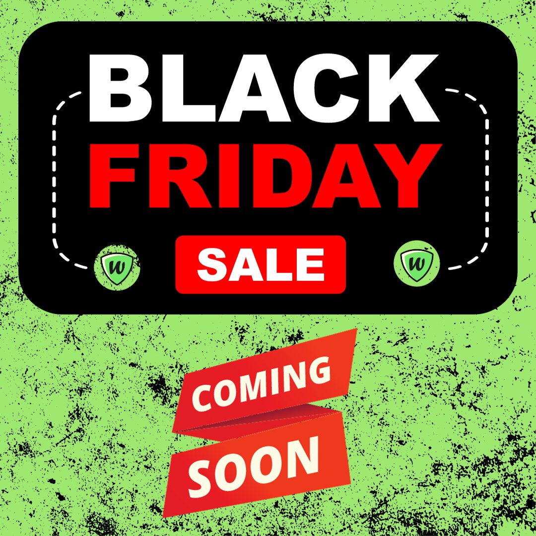 WheelVPN's tweet photo. 🌟 Exciting News! 🌟

Hey WheelVPN family!

Black Friday is just around the corner, and we are delighted to announce some fantastic news with you.

Get ready for the ride of your digital life because WheelVPN is gearing up for our Black Friday Special Discounts!

Stay tuned as we reveal the details and gear up for a weekend filled with unbeatable savings! Your online journey is about to get a whole lot smoother.

Spread the word and get ready to elevate your online experience with WheelVPN this Black Friday!

#BlackFriday #BlackFridayDeals #blackfridaysale #BlackFriday2023