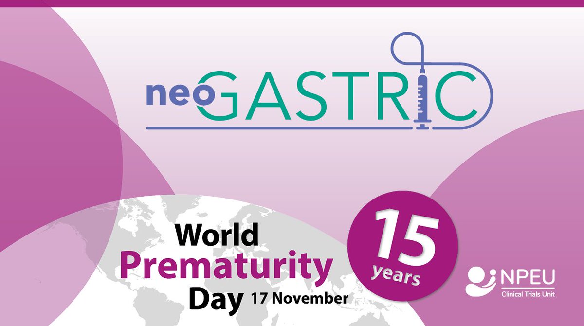 Does checking what’s in the stomach before feeding help babies safely get to full feeds quicker? neoGASTRIC is investigating this & will be the largest neonatal RCT recruiting over 7000 babies in the UK & Australia @EFCNIwecare @Oxford_NDPH @ccroehr @DrCGale