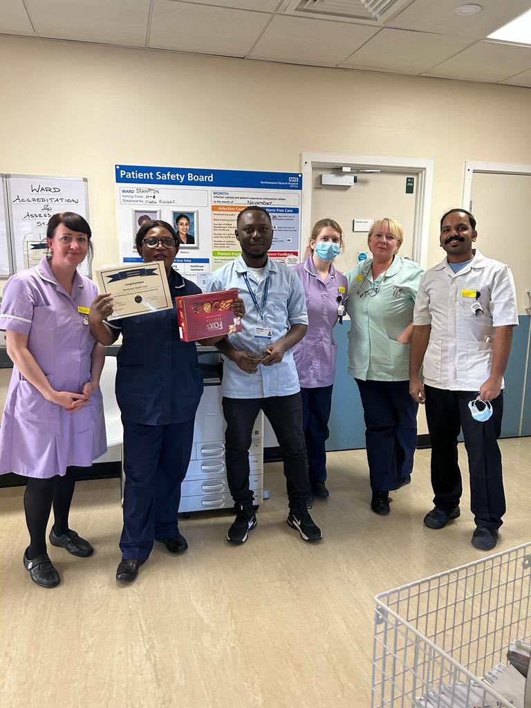 Jade Moss (@jademossy) on Twitter photo Brampton ward celebrating 299 days pressure ulcer free
🥳🥳🥳🥳🥳🥳🥳🥳
Huge achievement 💚 well done
<a href="/NGHnhstrust/">Northampton General Hospital 💙</a> <a href="/sarahollis64/">Sara Hollis</a> <a href="/LystraCunningh1/">Lystra Cunningham</a> <a href="/JoSmithngh/">Jo Smith</a> @NereaOdongoNGH
#stopthepressure #makeeverycontactcount Brampton ward celebrating 299 days pressure ulcer free
🥳🥳🥳🥳🥳🥳🥳🥳
Huge achievement 💚 well done
<a href="/NGHnhstrust/">Northampton General Hospital 💙</a> <a href="/sarahollis64/">Sara Hollis</a> <a href="/LystraCunningh1/">Lystra Cunningham</a> <a href="/JoSmithngh/">Jo Smith</a> @NereaOdongoNGH
#stopthepressure #makeeverycontactcount