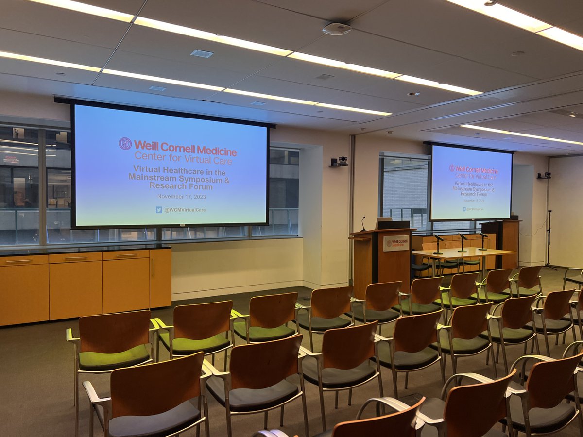 Weill Cornell Medicine Center for Virtual Care tweet media