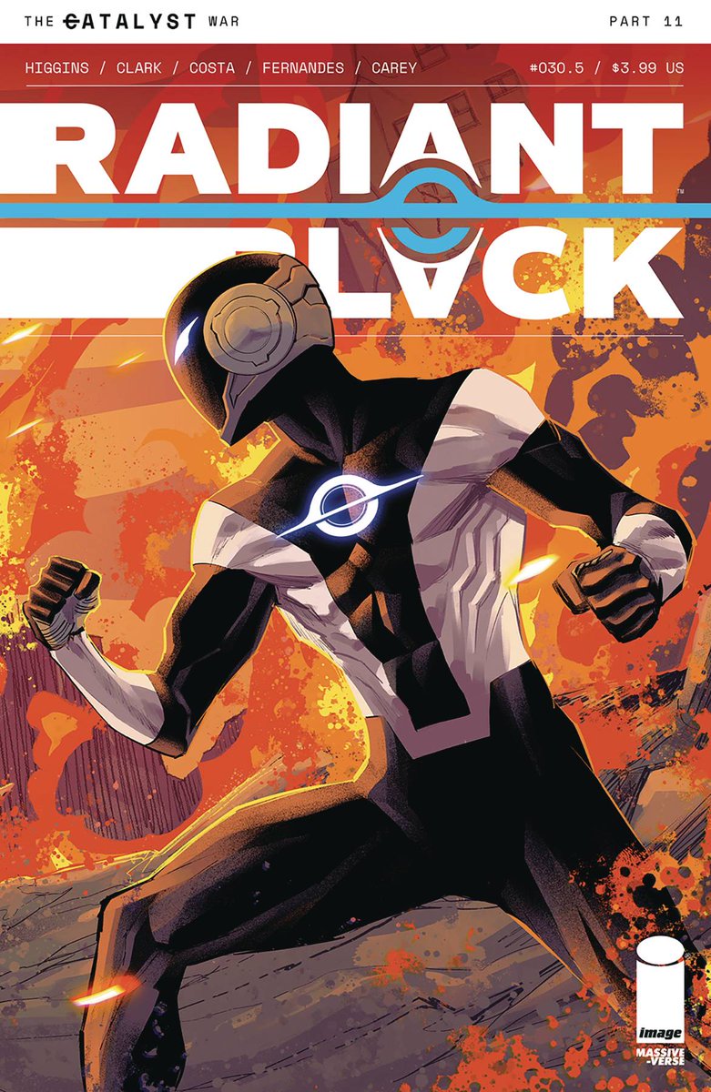 RadiantBlackPod's tweet photo. New @ImageComics solicits are out and we got the covers for Radiant Black 30 & 30.5. These are the final two chapters of the Catalyst War. Can't wait to see how this plays out. https://t.co/xsjn4V6tp9