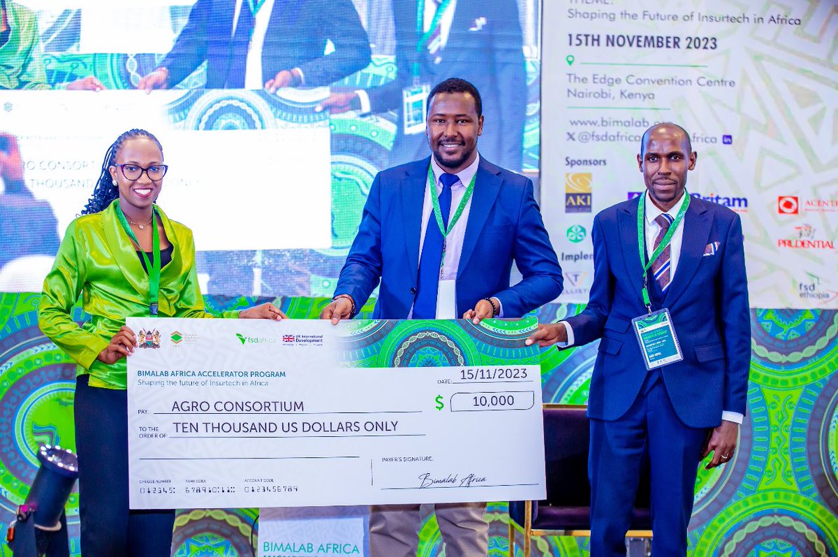 We are excited about the possibilities ahead in catalyzing positive transformations within the agriculture sector.
#BimaLabAfrica
#Insurtech
#BimaLabWinner
#InsurtechInnovation #Agriculturelnsurance