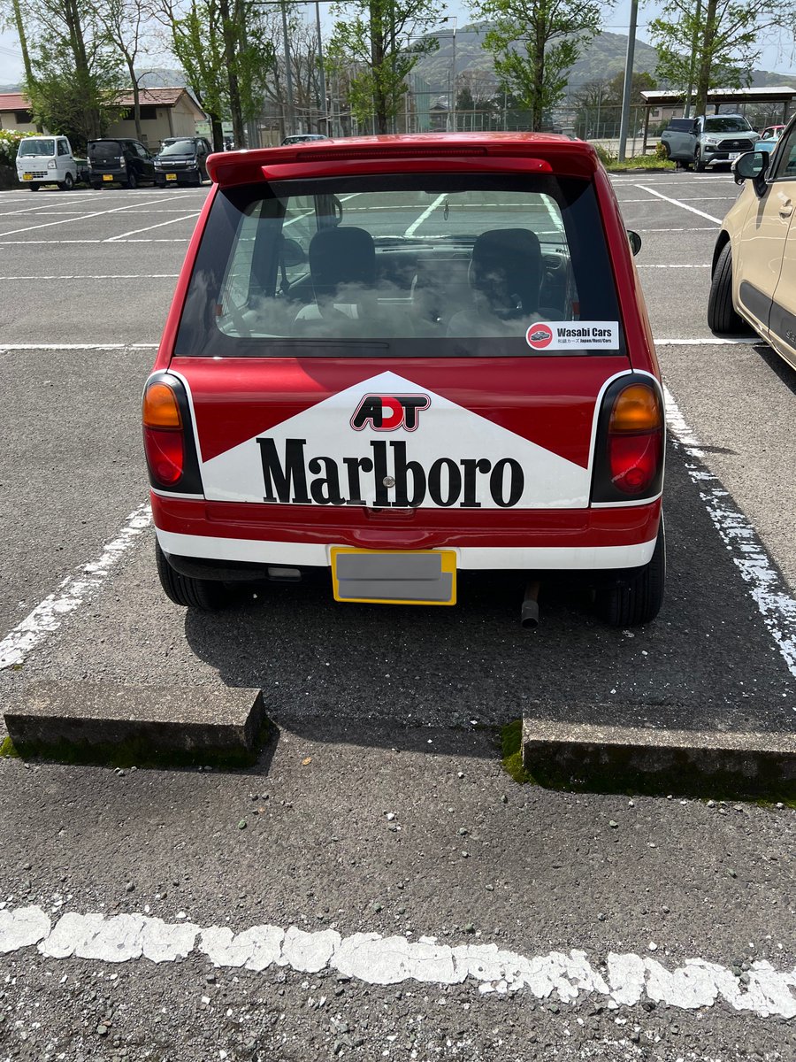 l700miracustom's tweet photo. なんか見た事あると思ったら前にカッコいいと思って撮った車や‼︎ https://t.co/W1GMX8jwEK