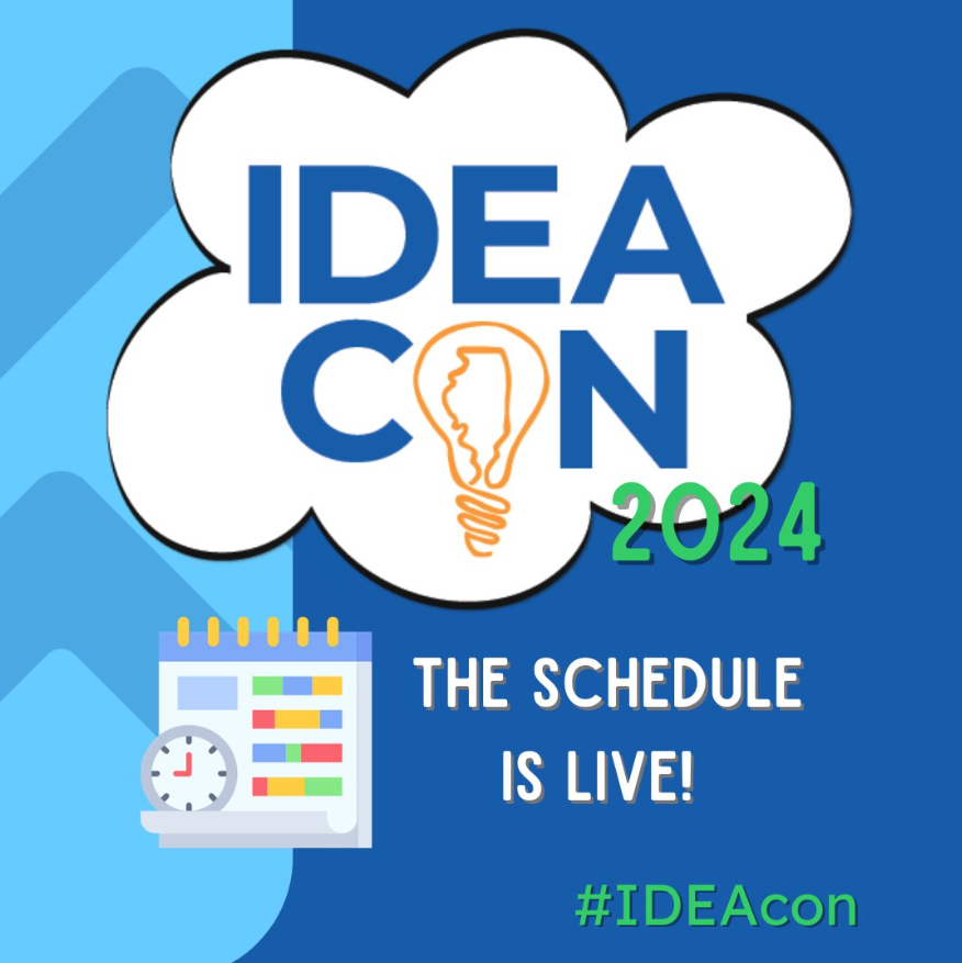 Excited to see such an amazing schedule of presenters, thought leaders, and keynotes. Looking forward to some amazing #IDEAcon learning in 2024! @ideaillinois Register today and save: ideaillinois.org/ideacon