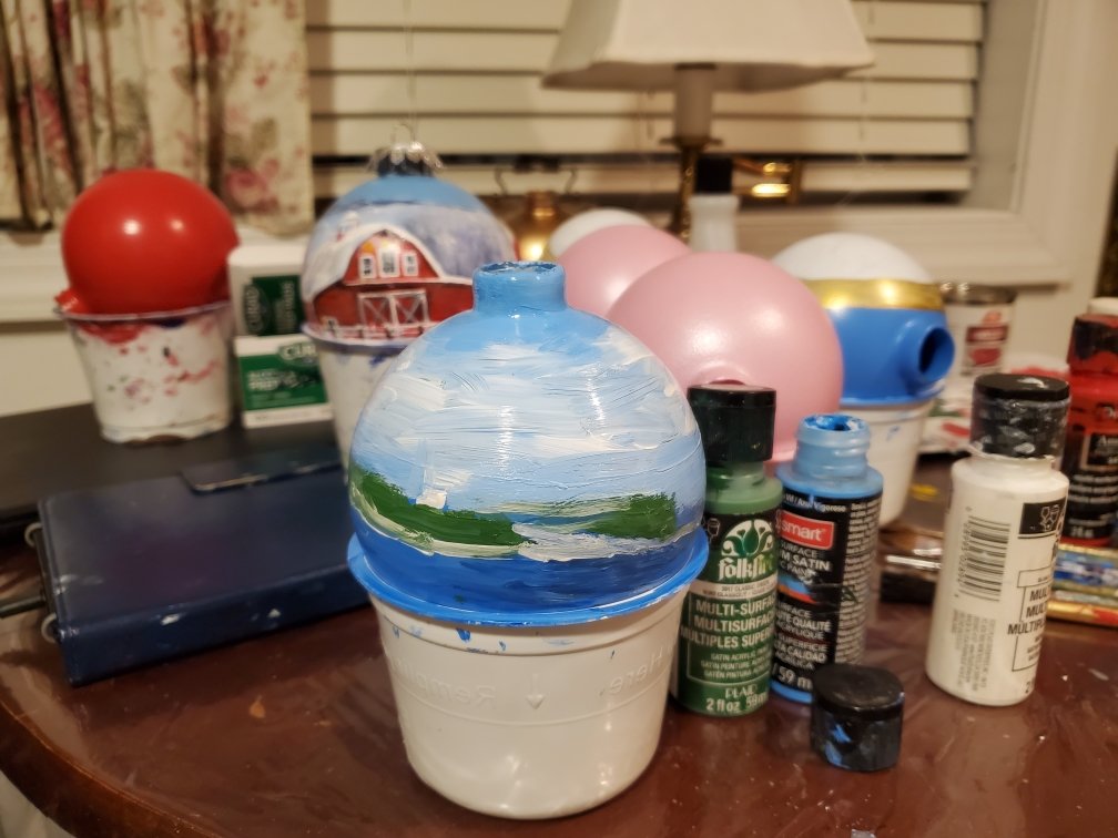 Already have so many holiday ornament orders underway! My favorite time of the year! Order window closes on the 30th! Email me your ornament vision mail@jypfineart.com 🐴🏖🏞🎨🎁 <a href="/JYPFineArt/">Joanne Y. Pierce</a>