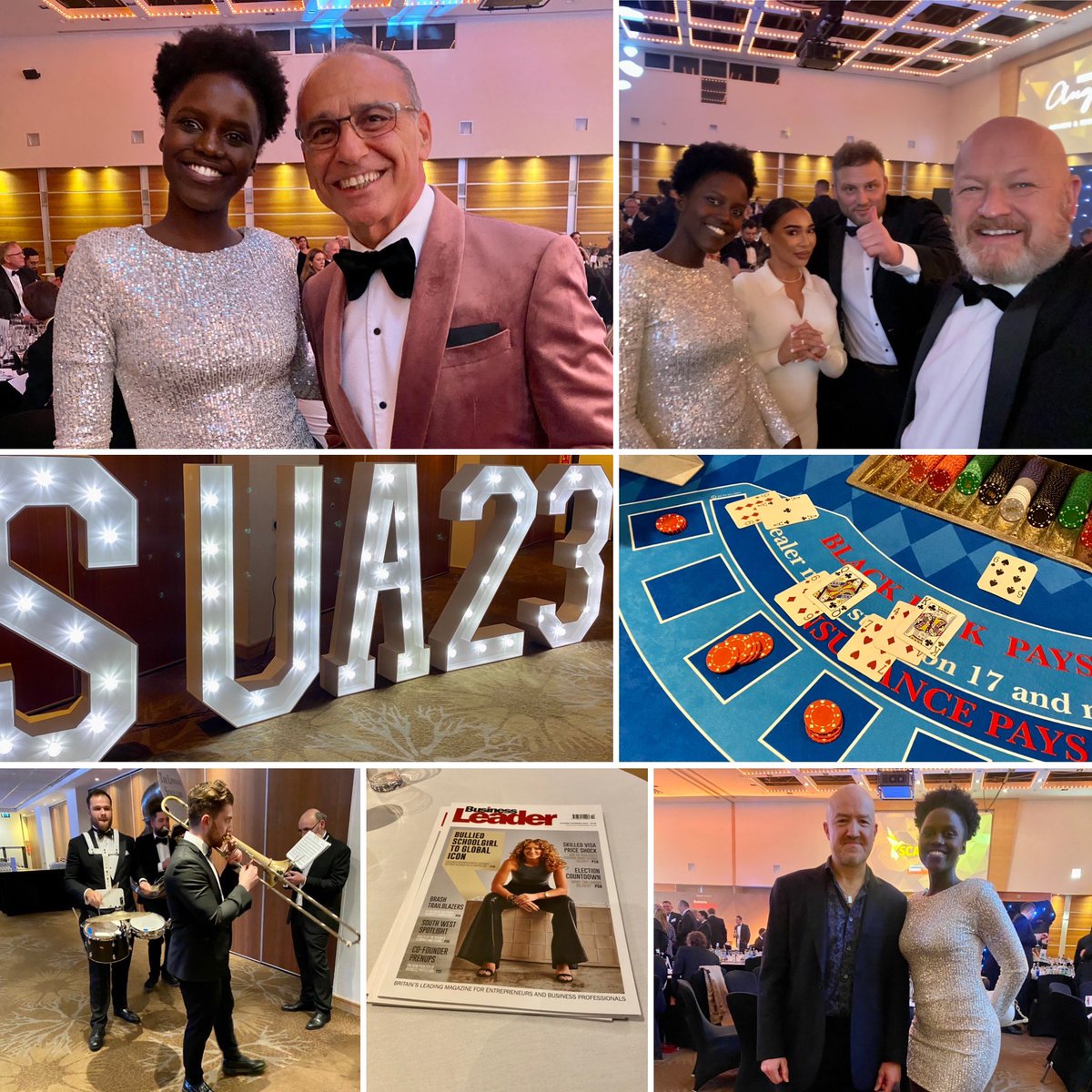 Fantastic night at the @businessleader @ScaleupAwards. Great to meet @TheoPaphitis, @MrAndyParsons, @Oli_Ballard and many more. #SUA23 #ScaleUpAwards