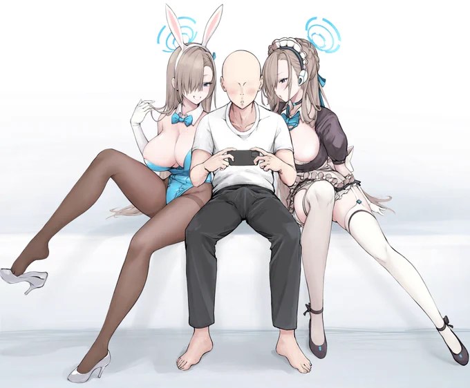 ブルアカやってるときの僕の脳内 #ブルアカ