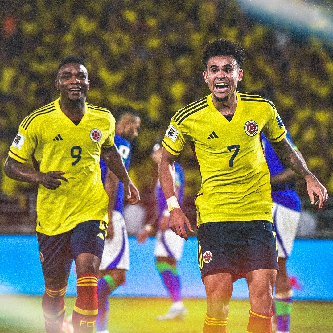 FCFSeleccionCol's tweet photo. 🌤️ ¡MUY BUENOS 𝐃𝐈́𝐀𝐙! 

𝑯𝒆𝒓𝒎𝒐𝒔𝒂 𝒎𝒂𝒏̃𝒂𝒏𝒂 ¿𝒗𝒆𝒓𝒅𝒂𝒅? 😎

Tu cara cuando consigues un triunfo 𝑝𝑎𝑟𝑎 𝑙𝑎 𝘩𝑖𝑠𝑡𝑜𝑟𝑖𝑎

#TodosSomosColombia🇨🇴 https://t.co/7CWuFYg927