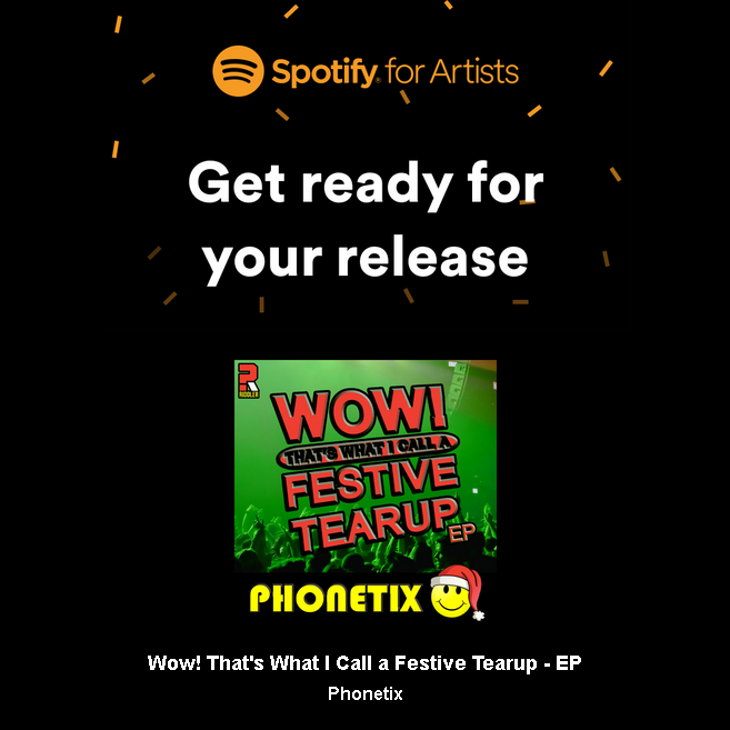 Drops everywhere on 1st December. 👌

4 ravey takes on some festive standards, guaranteed to get the dancefloor feeling suitably seasonal through the winter period. 🎄

As always, for more info 👉 phonetix.co.uk