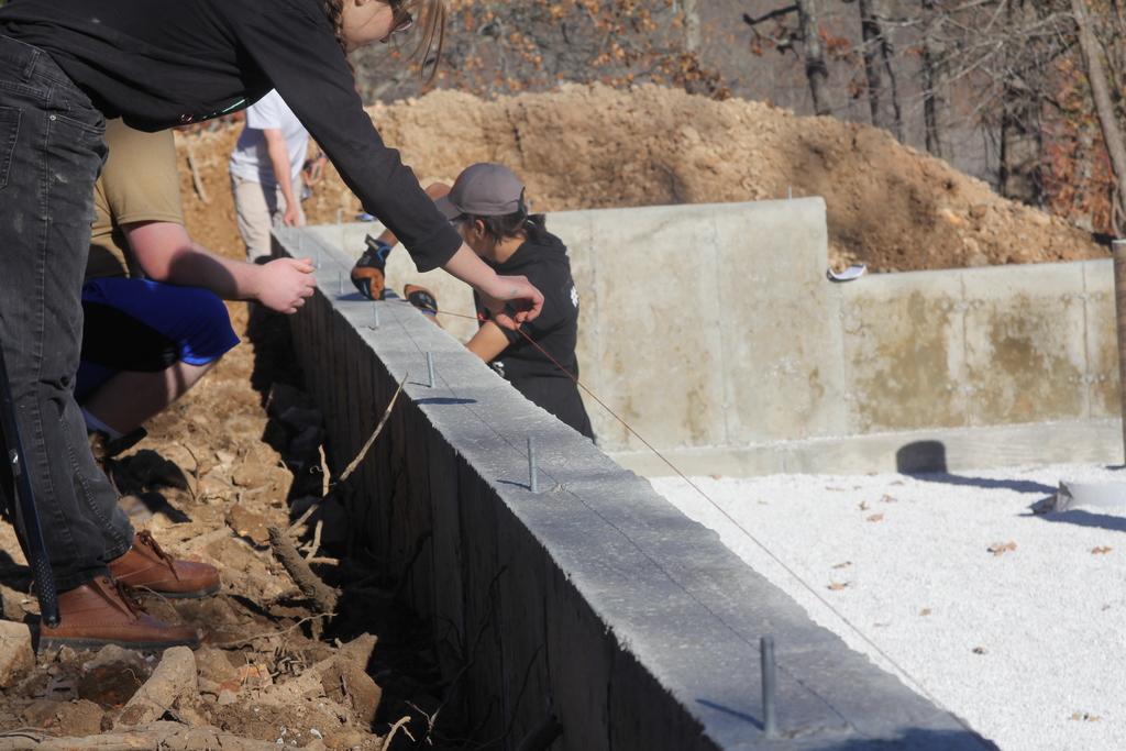 TableRockCC's tweet photo. The foundation is set. The first line has been snapped for the sill plate. It only goes up from here for students in the construction program as they continue the process of building another house. @SkillsUSA #CTEWorks #CTEWithoutLimits https://t.co/H6wJ5PMgSP