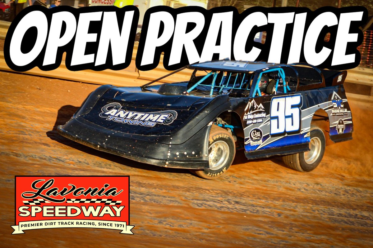 Lavonia Speedway (@lavoniaspeedway) on Twitter photo ๐ข๐ฃ๐๐ก ๐ฃ๐ฅ๐๐๐ง๐๐๐ ๐
Tonight is night โ๏ธ of the ๐๐ผ ๐๐๐ผ๐๐ ๐พ๐๐ผ๐๐๐๐๐๐๐๐๐๐ at Lavonia Speedway! Before we get to racing this weekend, we have an open practice for all divisions!
๐ Tickets:
- Pits $25
โฐ๏ธ Times:
- Gates Open 4PM
- Practice 7-10PM ๐ข๐ฃ๐๐ก ๐ฃ๐ฅ๐๐๐ง๐๐๐ ๐
Tonight is night โ๏ธ of the ๐๐ผ ๐๐๐ผ๐๐ ๐พ๐๐ผ๐๐๐๐๐๐๐๐๐๐ at Lavonia Speedway! Before we get to racing this weekend, we have an open practice for all divisions!
๐ Tickets:
- Pits $25
โฐ๏ธ Times:
- Gates Open 4PM
- Practice 7-10PM