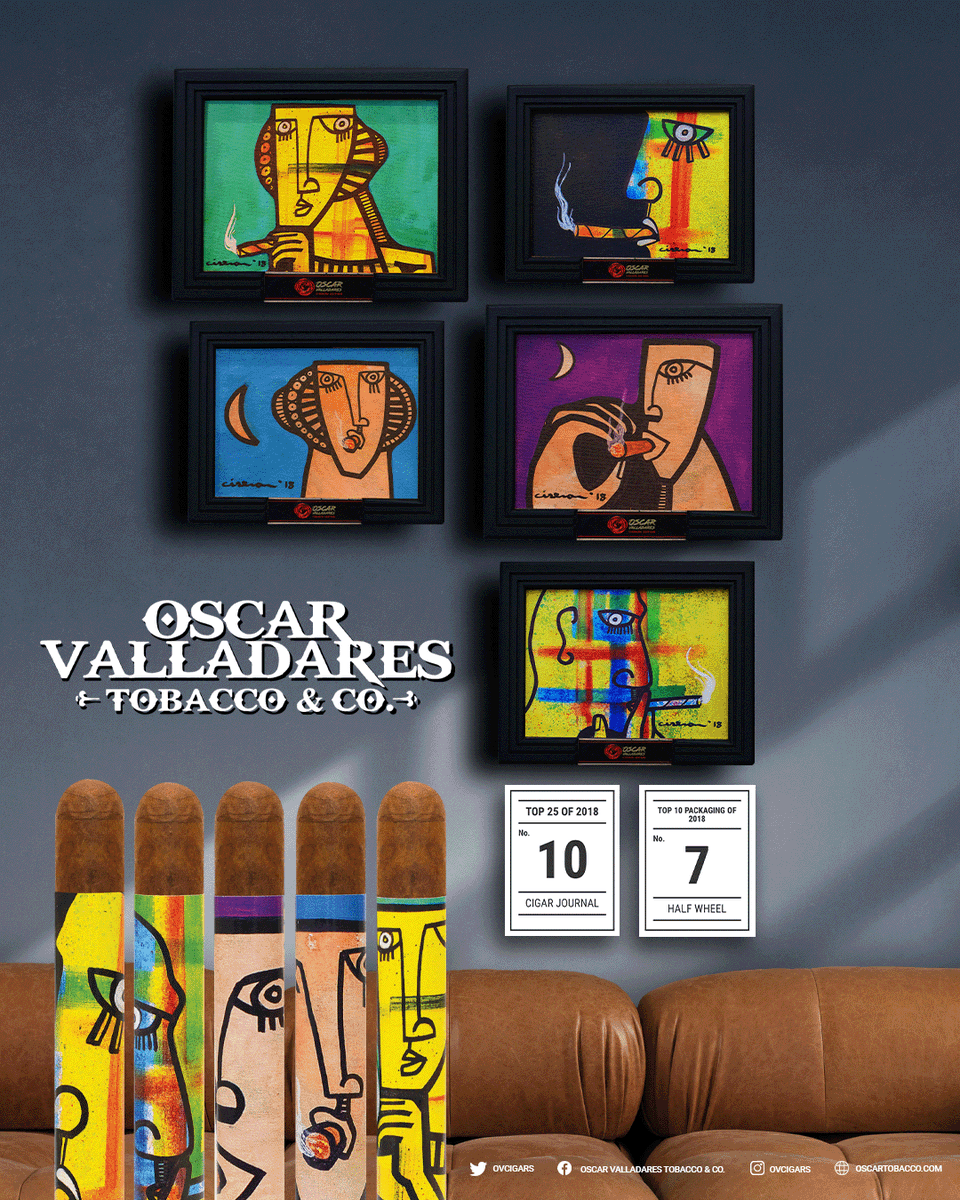 ovcigars's tweet photo. Oscar Valladares Ciseron Edition
Five ways to start the weekend🔥🔥
•
•
*Available at your local tobacconist*
#oscarcigars #ciseron #ovcigars https://t.co/pRbQGgbY2F