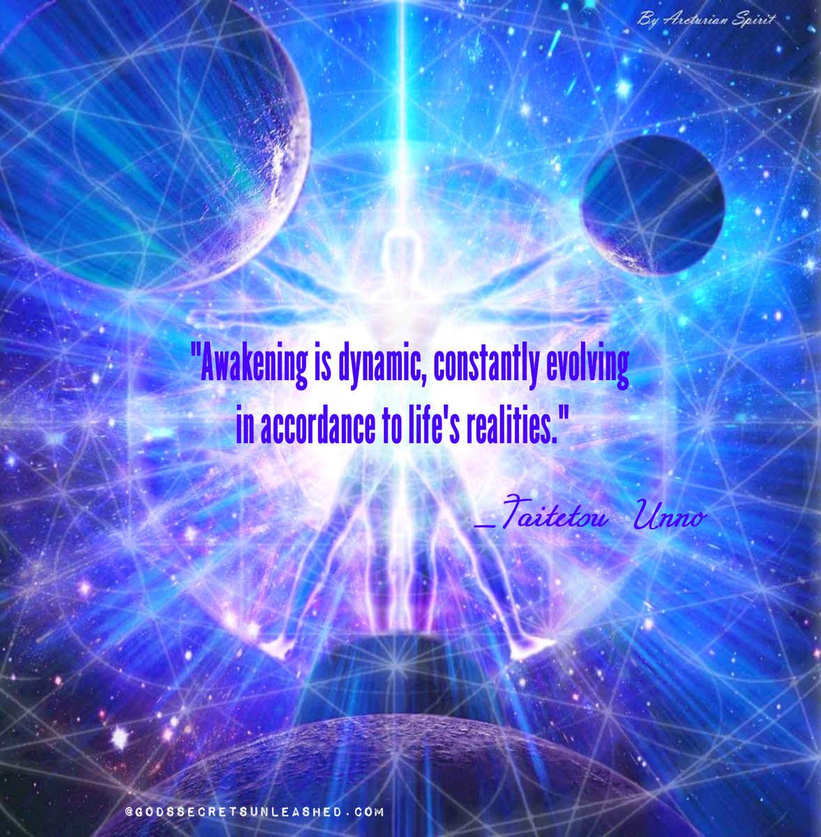 sbraegger11's tweet photo. "Awakening is dynamic, constantly evolving in accordance to life's realities." _T. Unno 
#awakening #divine #universal #energy #Source #cretion #soul #love #oneness #peace #growth #empowerment https://t.co/XgJiIur5AL