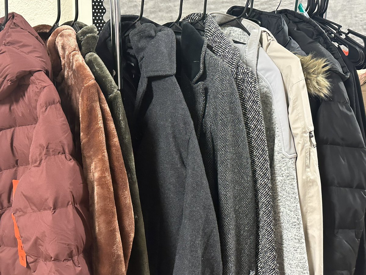 Huge shout to <a href="/OrthodoxAutoCo/">Orthodox Auto Co.</a> 
<a href="/mainlinehealth/">Main Line Health</a> for their donations of scarves and coats for our coat drive.
Coats will be distributed to students, adults and the community.