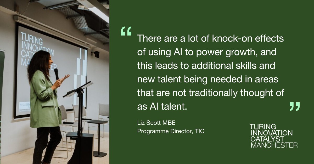 ‘AI talent’ doesn't just mean data scientists and machine learning engineers... It includes an array of skills and careers that play a part in creating an AI-powered product or service. Read Liz Scott's thoughts on the recruitment of AI talent⬇️ hubs.ly/Q029flxf0