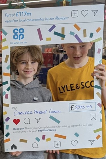 A huge thanks to Beith <a href="/coopuk/">Co-op</a> and our local community for scanning their membership cards to help us raise £2593.75 for our secondary kids.  🥰 We'll be building them a shelter to protect them from the Scottish weather ⛈️<a href="/GarnockCampus/">Garnock Community Campus</a> <a href="/GarnockC/">garnock community campus parent council</a> #ItsWhatWeDo  #beingcoop
