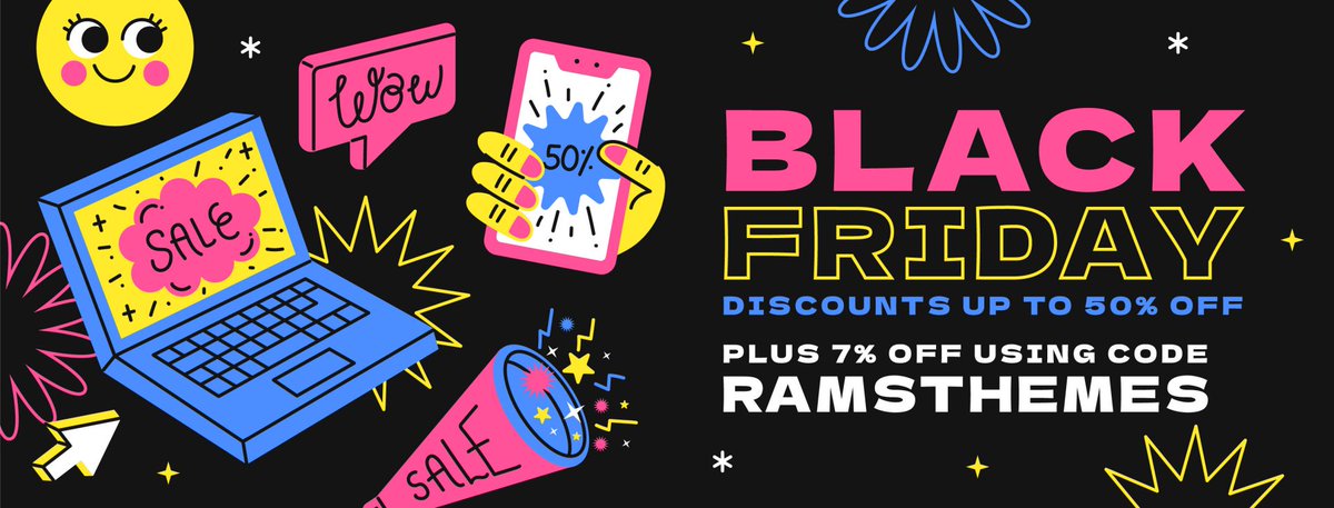 🎉 Black Friday Madness! 🎁 Dive into a world of endless possibilities with PLAYME, FLUX, and ANIMACE WordPress Themes on <a href="/templatemonster/">TemplateMonster</a> !

🚀 Enjoy a jaw-dropping 50% OFF on these stunning themes PLUS an EXTRA 7% OFF with code RAMSTHEMES! 🌟

✨ Elevate your website with