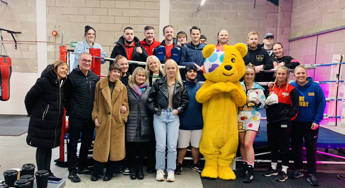 A top morning on @BBCRadioManc for @BBCCiN More to come later, you can watch on BBC North West Tonight 📺 🤩 Really proud of @anna_jameson_ smashing her ‘Gloves on for Pudsey’ boxing challenge 🥊 Thanks to the whole team & to everyone at Collyhurst & Moston Boxing Club🤗 @BBCNWT