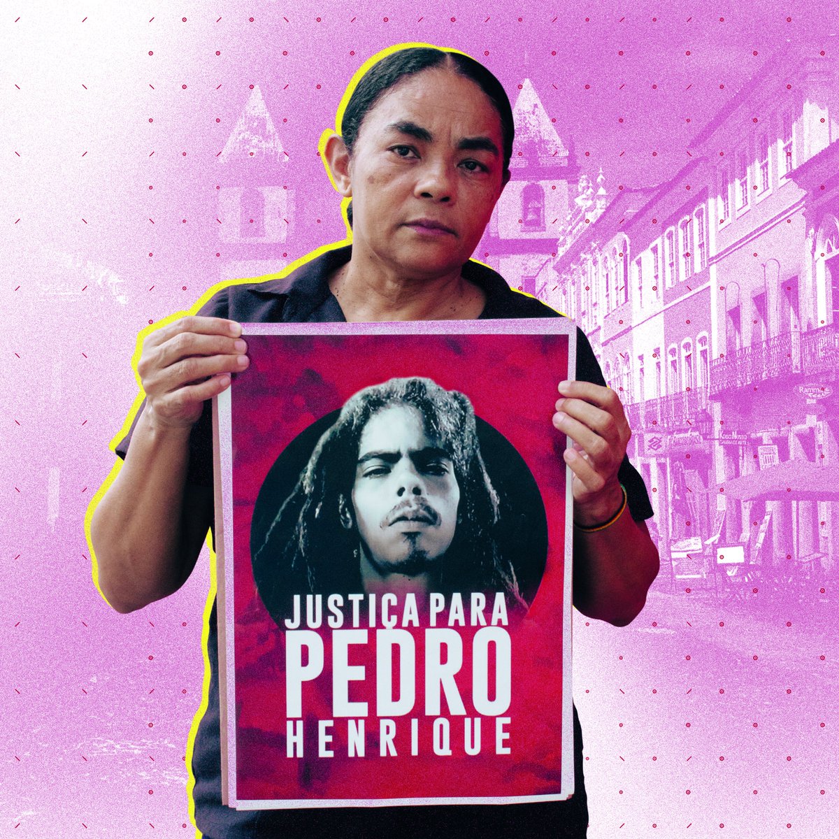 Brazilian activist Pedro Henrique was shot dead by hooded men, aged 31. Four years later, the police officers suspected of his killing are still on duty. Support Pedro’s mother, Ana Maria, by demanding justice for her son’s death. #WriteforRights amnesty.ie/wfr-ana-maria-…