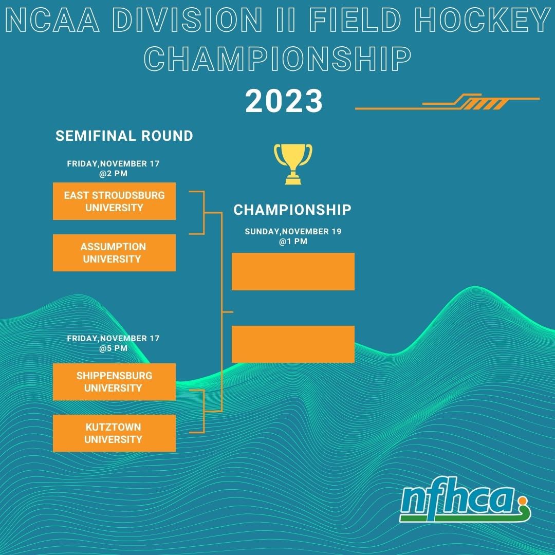 Good luck to the teams competing at today’s Division II semifinals at Saint Anselm College. Watch live: ncaa.com/liveschedule/2…