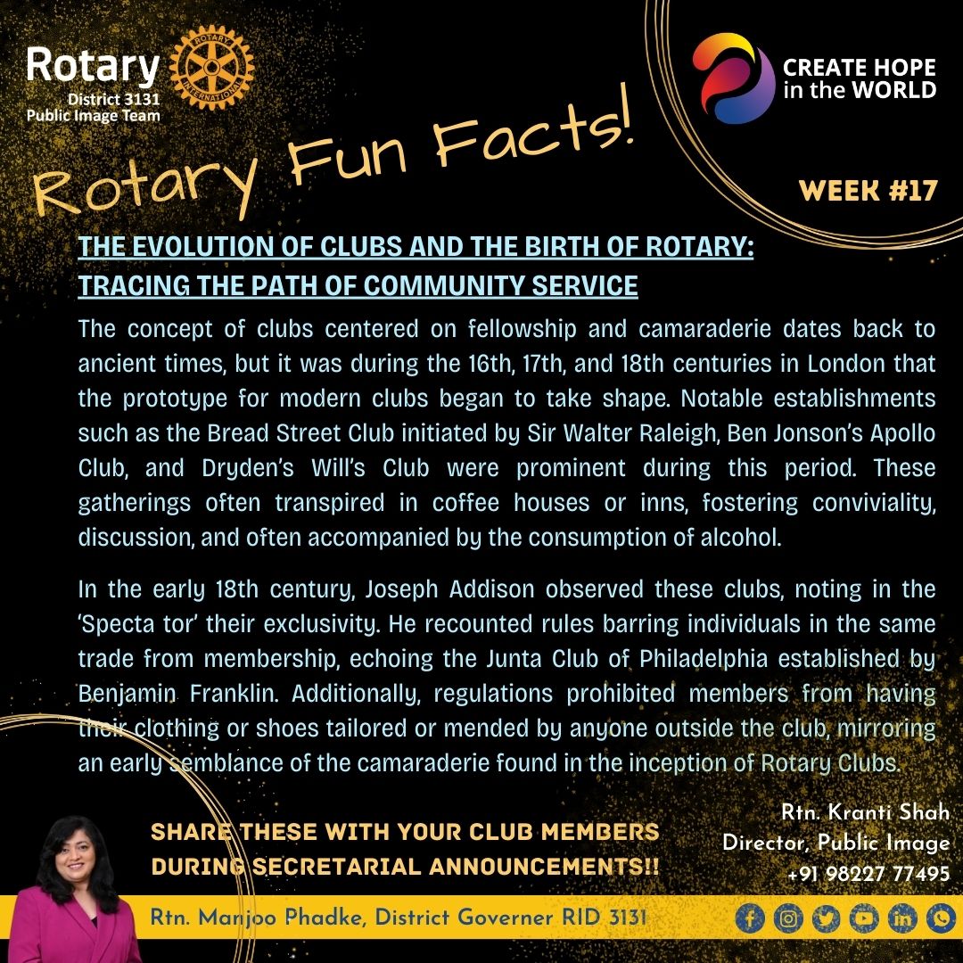 RotaryPuneMetro's tweet photo. Rotary Facts Week#17 https://t.co/4PSaTbhpxo