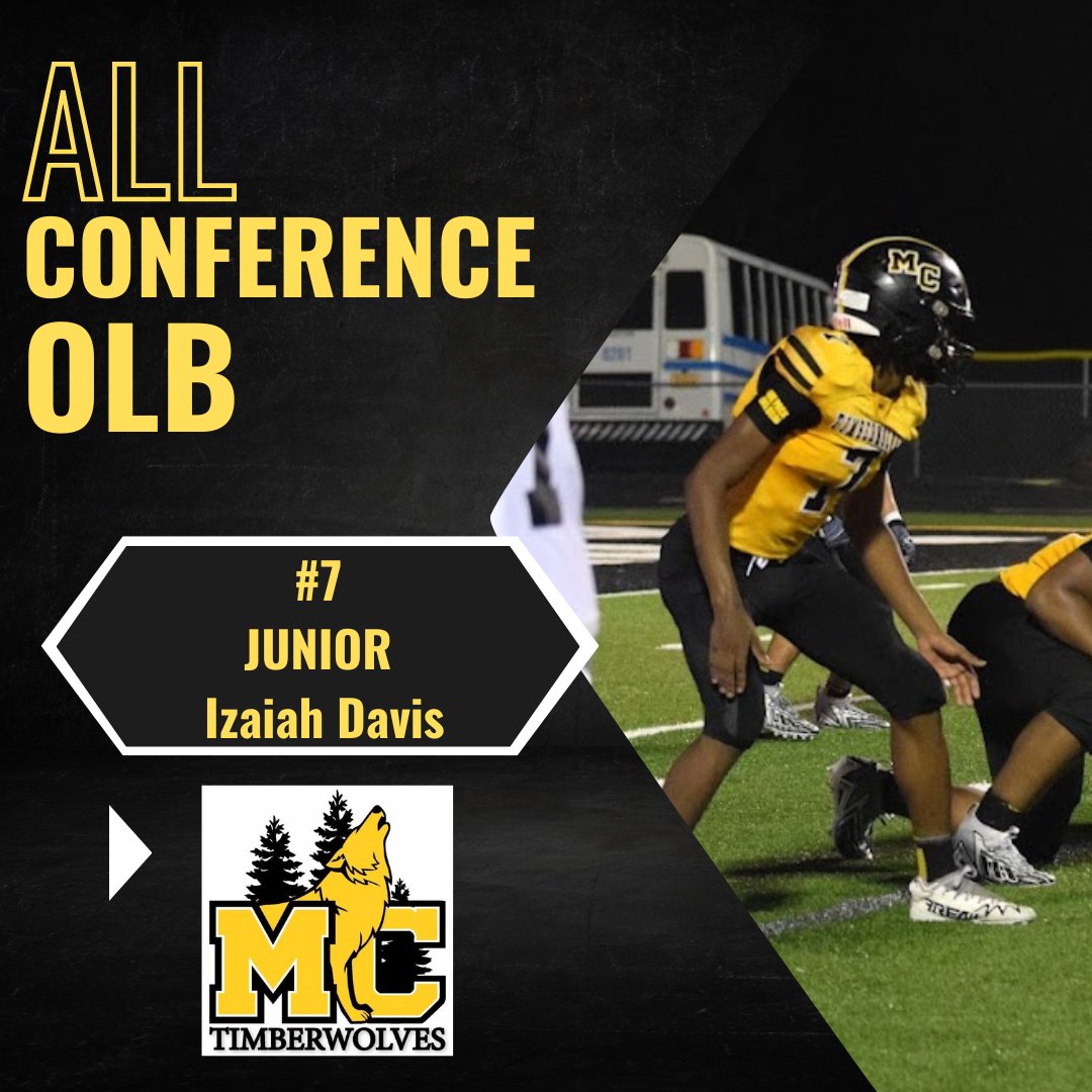 MCFootballPack's tweet photo. Congrats to our ALL-Conference players! #ELITE #COMPETE https://t.co/wqeVtYb5wb