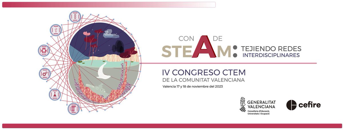 GVA_Cefire's tweet photo. 🔔🔊 Da comienzo, en el IES Benlliure de Valencia, el IV Congreso CTEM de la Comunitat Valenciana: “Con A de STEAM: Tejiendo Redes Interdisciplinares” con conferencias, talleres y experiencias compartidas.

➕ TODA la ℹ️👇🏻
🔗 https://t.co/W2tdbHtCNw

#CEFIRECTEM https://t.co/DYywcQLYmC