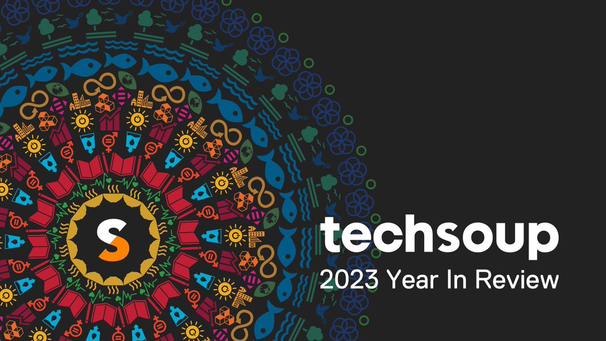 In 2023, the #TechSoup Global Network accomplished a great deal to strengthen organizations, communities, & the #CivilSociety sector as a whole. 

Learn more specifics about our impact in TechSoup’s 2023 Year in Review: spr.ly/6019u08Qb 

#SocialImpact #Tech4Good #NPTech