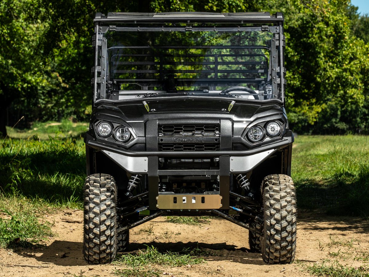 superatvtweet's tweet photo. 🛡 Get #SuperATV’s Scratch-Resistant Flip Windshield for your #Kawasaki #MuleProFXR. Flip it up for full airflow, use it in the vented position when you want a breeze without letting in the elements, or keep it fully closed. 😎👍 #LetsRide #MadeinAmerica 🇺🇸
#satv #satvnation https://t.co/iIcSoJQm5y
