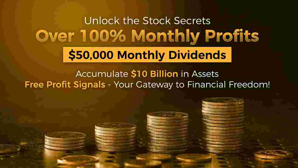 Discover the strategy for monthly profits exceeding 100%, and learn how to realize dividends of $50,000. Dive into the world of daily profit signals—3-5 signals a day—and master the art of selecting stocks with significant growth potential. chat.whatsapp.com/Cszr0EetNWlCNc… <a href="/singh186939/">Kean Singh</a>