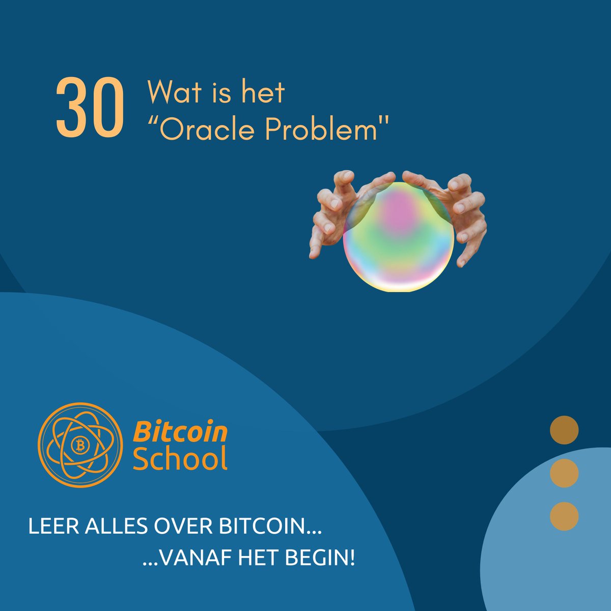 BitcoinschoolNL's tweet image. De nieuwe aflevering staat online! Deze keer bespreken wij het "Oracle Problem".
Je vindt de podcast in je favoriete podcast app: pod.link/1680779770
Wij wensen veel luisterplezier!
#studybitcoin #podcast #oracleproblem