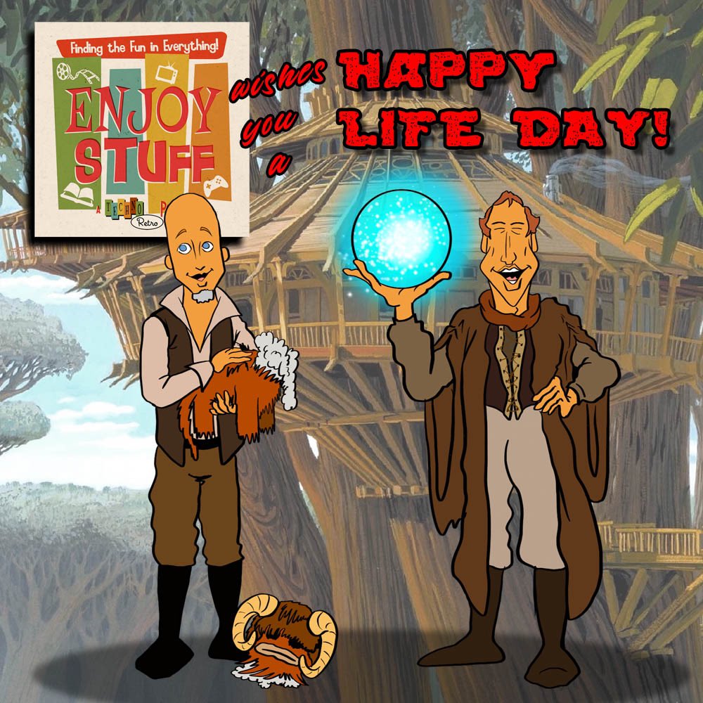Happy #LifeDay from <a href="/JovialJay/">Jovial Jay</a> and @JediShua at Enjoy Stuff: A TechnoRetro Podcast 
#StarWars #starwarsholidayspecial 
 
podcasts.apple.com/us/podcast/enj…