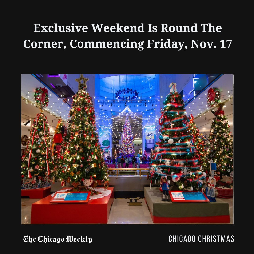 This weekend is welcoming the holiday events with festive lighting, dazzling LED displays, and the iconic Tree Lighting Ceremony.  

#chicagoweekly #lightsonchristmas #zoolights #weekendevents #christmaslights #seasonalfestival #holidayevents #festiveweekrnd #chicagoholidays
